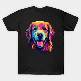 Golden Retriever Smiling T-Shirt